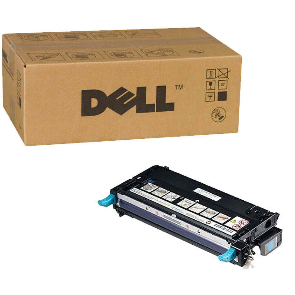 New, Pre-Owned - Dell G479F Standard Yield Cyan Toner Cartridge, 330-1194