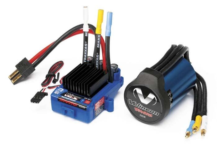 Traxxas 3350R VXL-3S Velineon Waterproof Brushless Power System Combo