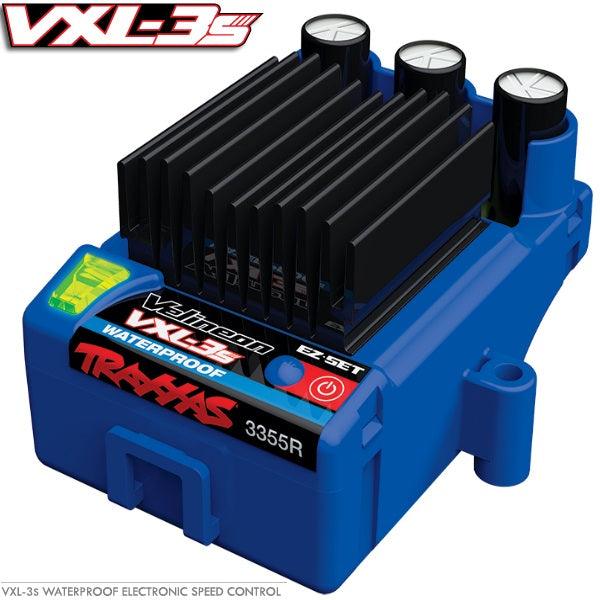 Traxxas 3355R VXL-3s Waterproof Brushless ESC / VXL-3S Electric Speed Control