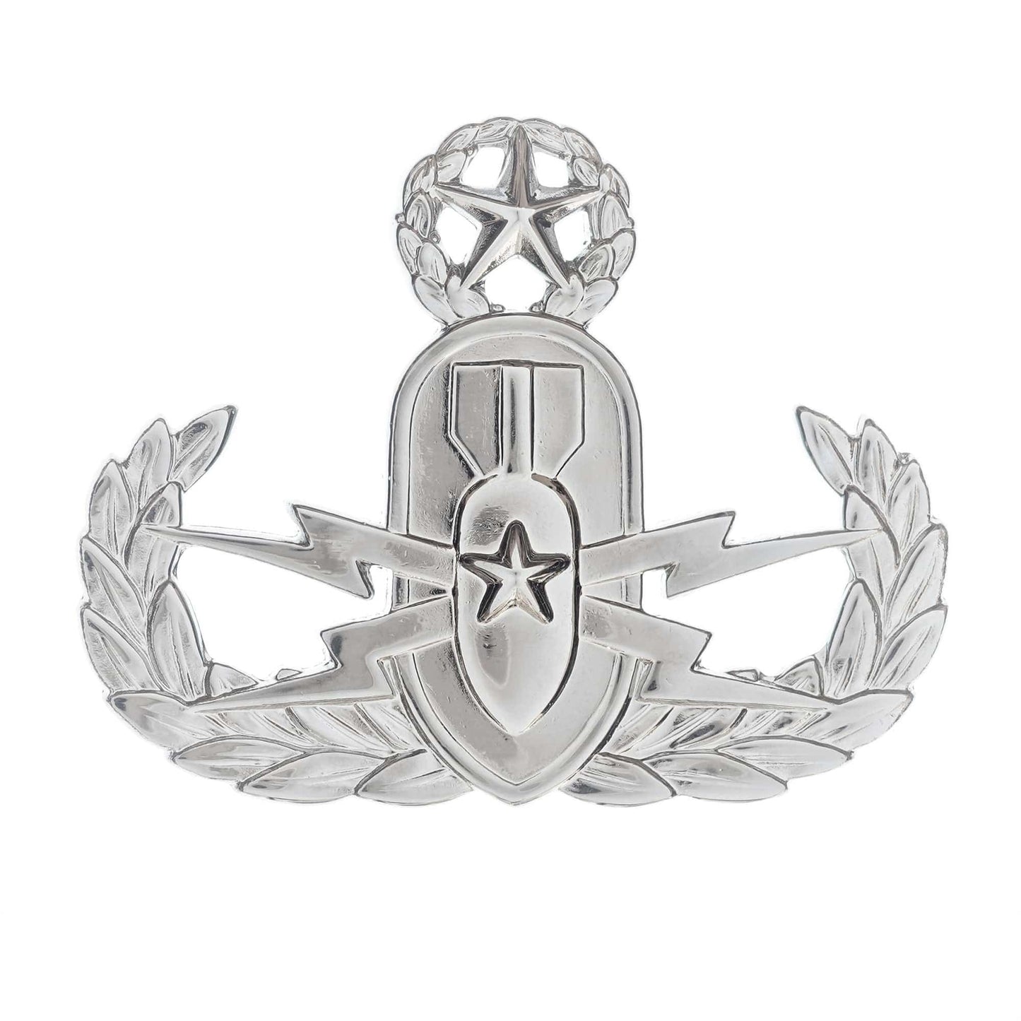U.S Army Explosive Ordinance Disposal Master STA-BRITE® Pin-on Badge. Full Size