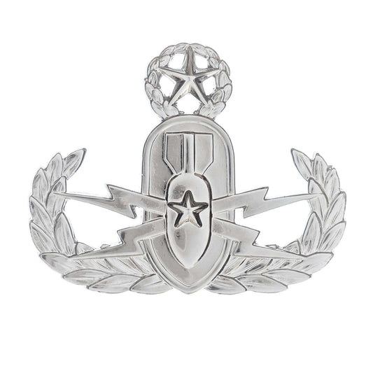 U.S Army Explosive Ordinance Disposal Master STA-BRITE® Pin-on Badge. Full Size