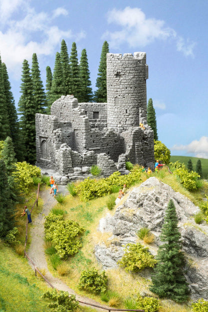 Noch 58605 HO Scale Castle Ruin, Assembled, 20 x 16.3 cm