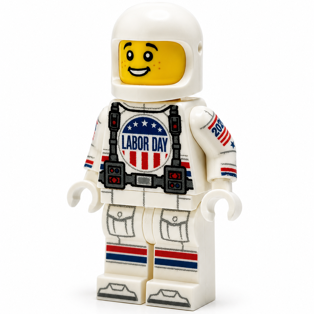 2026 White Spaceman GWP Minifig