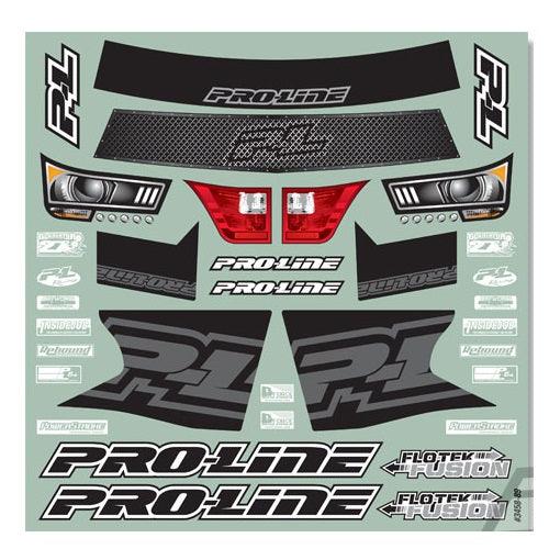 Pro-Line 3458-17 Pre-Cut Flo-Tek Fusion Clear Body for PRO-2 SC / Slash / SC5M