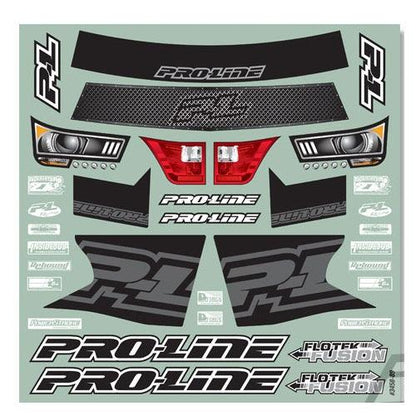 Pro-Line 3458-17 Pre-Cut Flo-Tek Fusion Clear Body for PRO-2 SC / Slash / SC5M