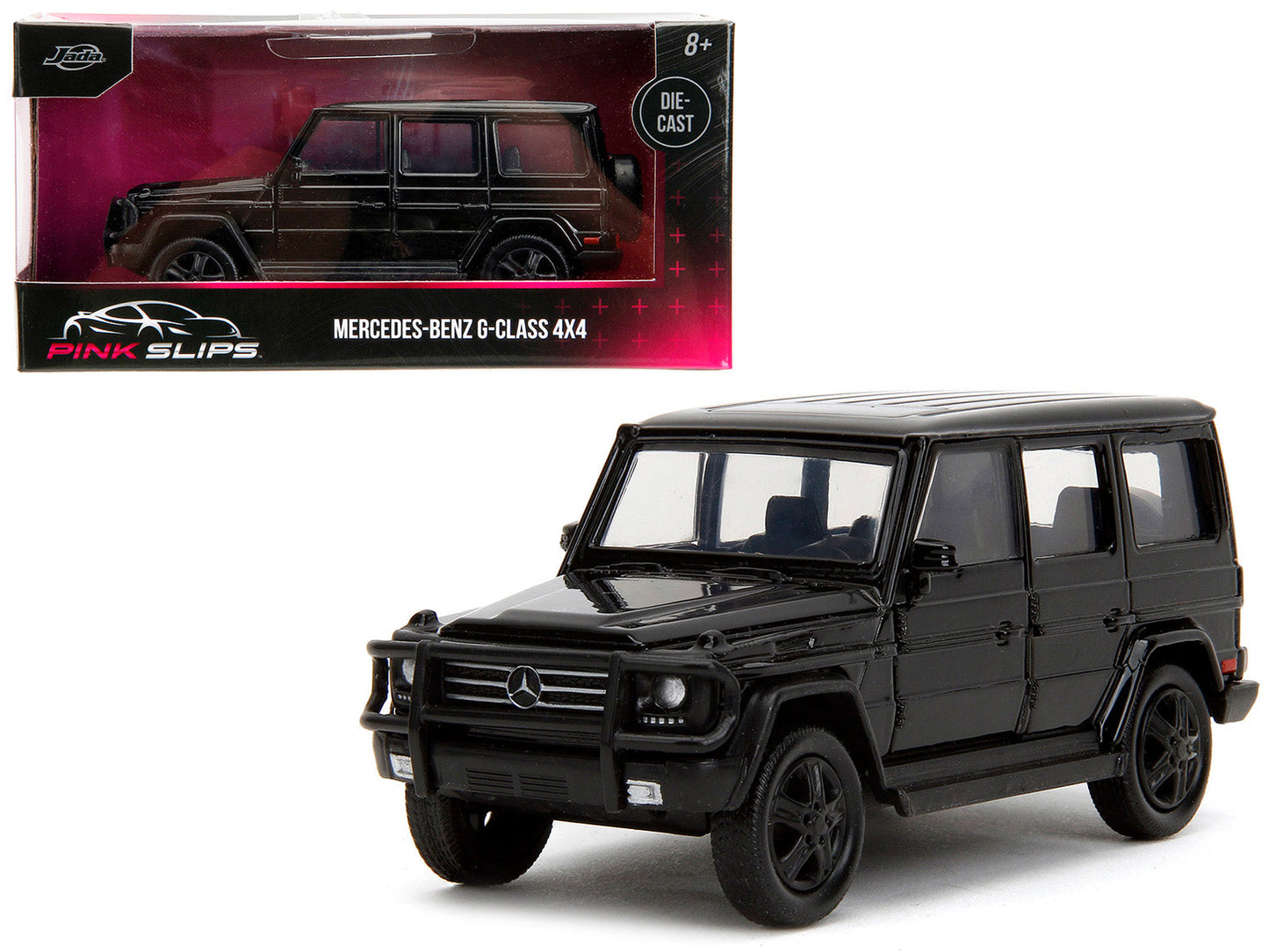 Mercedes-Benz G-Class 4x4 Black "Pink Slips" Series 1/32 Diecast Model Car by Jada  free shipping USA