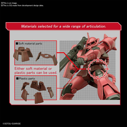 Gundam MS-O6S Char's Zaku II HG 1/144 Model Kit