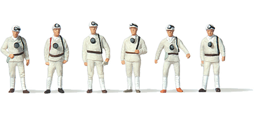 Preiser 79215 N Scale Miners Figure Set