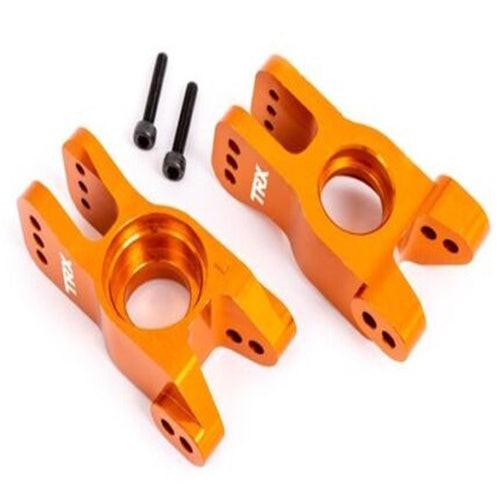 Traxxas 9552T Rear Carriers Aluminum (Orange-anodized) Sledge (TRA9552T)