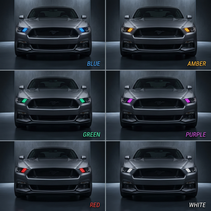 Ford Mustang Multicolor Flow Series DRL Boards (2015-2017)