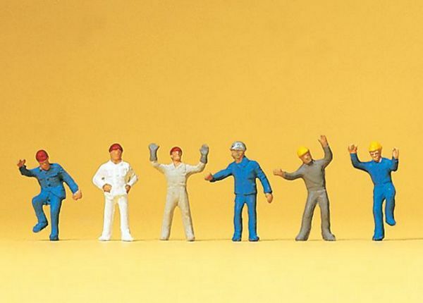 Preiser 79105 N Scale People Working Steeplejacks