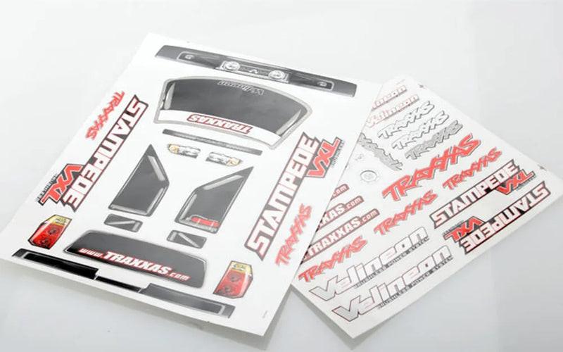 Traxxas TRA3613R Decal Sheets Stampede VXL