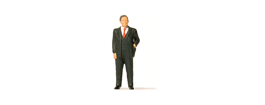 Preiser 28173 HO Scale Helmut Schmidt Figure
