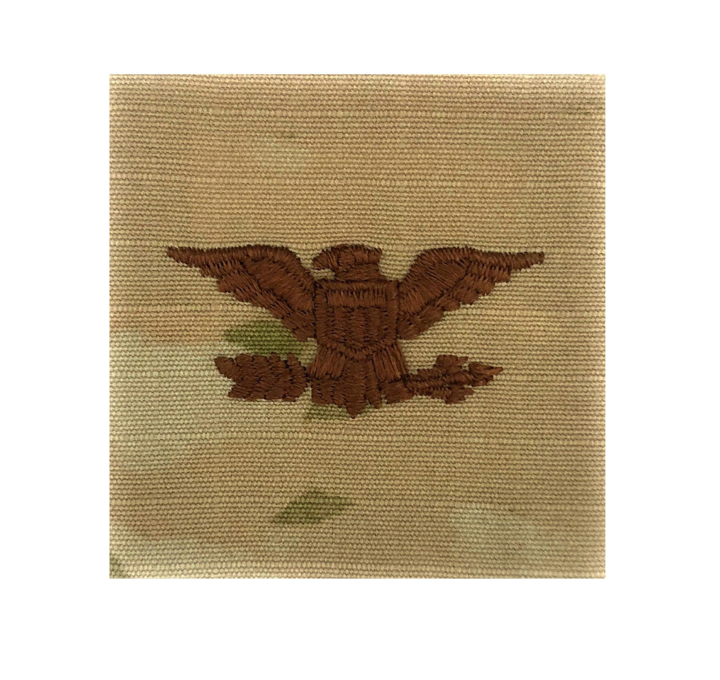 U.S. Air Force O6 Colonel OCP Spice Brown Sew-On Rank For Shirt, Jacket, Coat