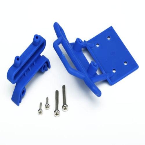 Traxxas 3621X Front Bumper & Mount (Blue) (Son-uva Digger)