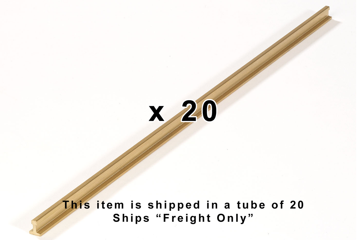 Piko 35250 G Scale P3000 Brass Rail, 3m, Tube of 20