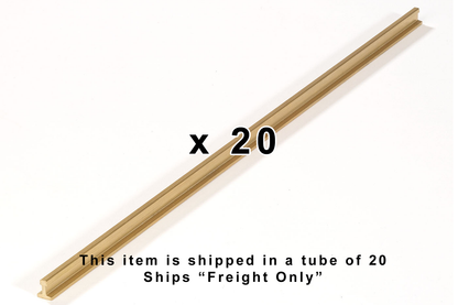 Piko 35250 G Scale P3000 Brass Rail, 3m, Tube of 20