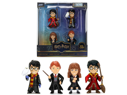 Set of 4 Diecast Figures "Harry Potter" "Metalfigs" Series by Jada  free shipping USA