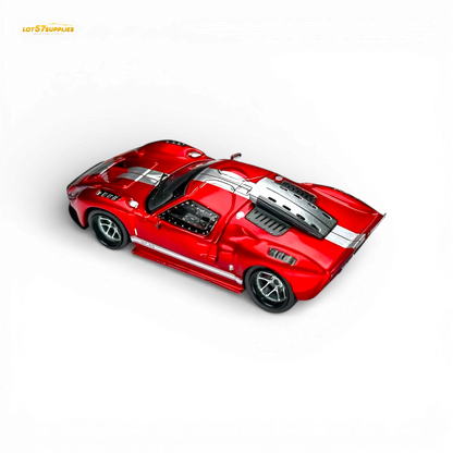 (Pre-Order) Rhino Model RM Ford GT40 - Transparent Red 1:64