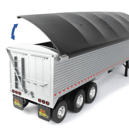 Ertl 47367 1/16 Peterbilt 367 Semi & Grain Trailer, Big Farm