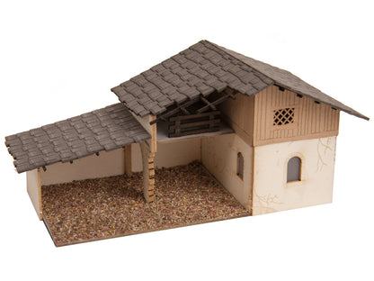 Noch 65620 HO Scale Christmas Manger Scenery Set