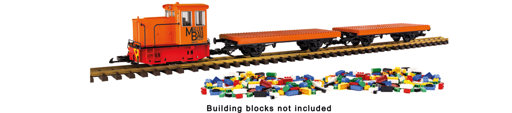 Piko 37155 G Scale Battery R/C Building Block Starter Set