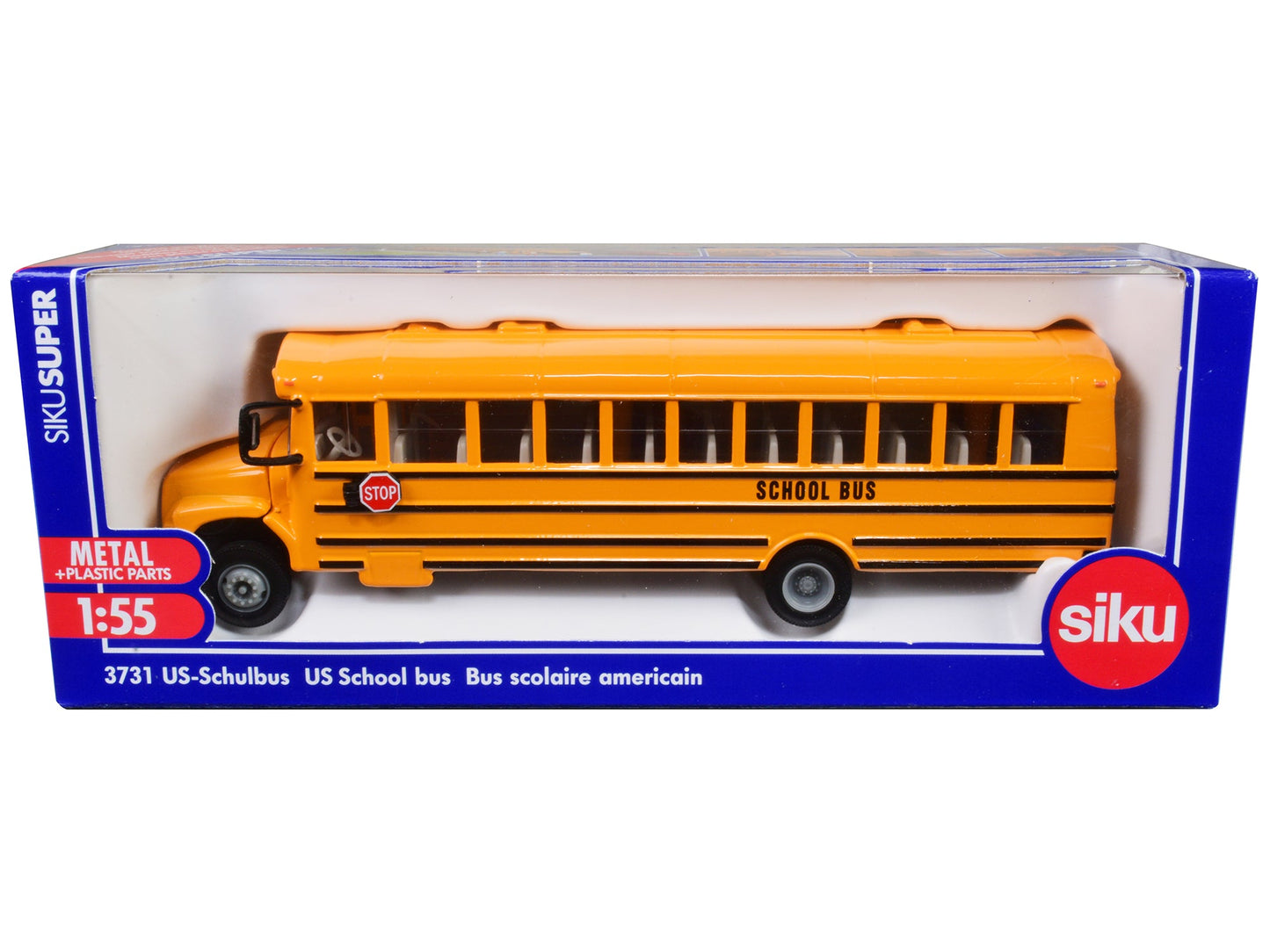 United States School Bus Yellow 1/55 Diecast Model by Siku  free shipping USA