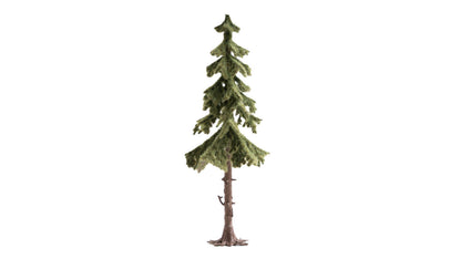 Noch 21924 All Scale High-Trunk Weathered Spruce Tree, 5-3/4 in.