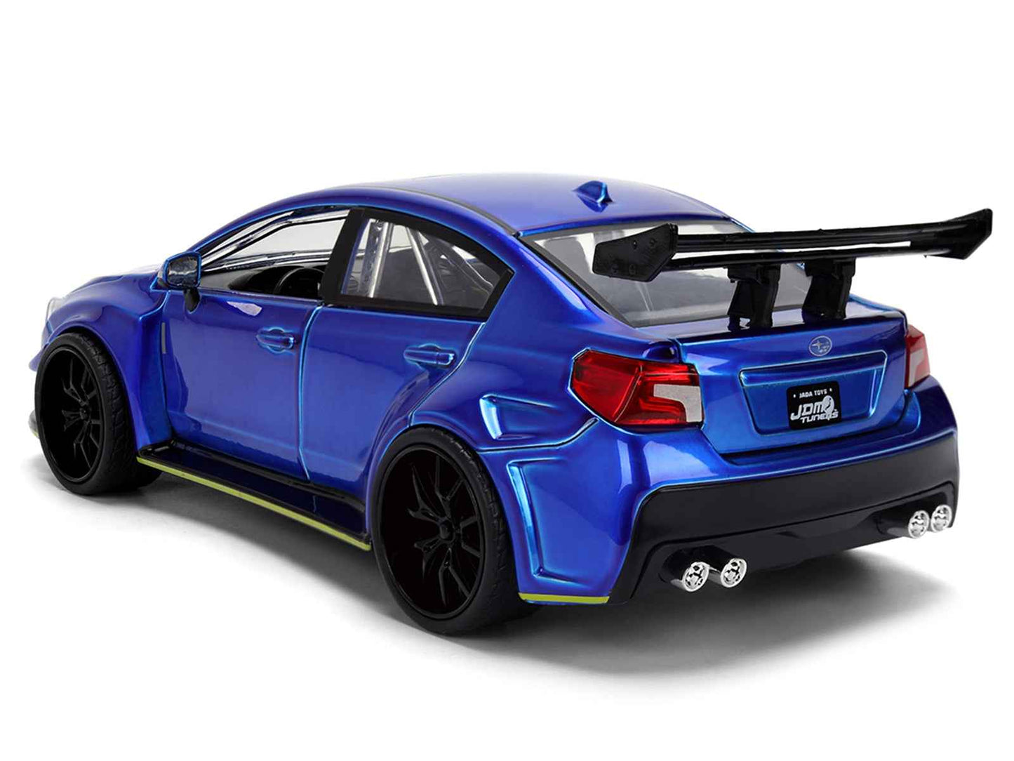 2016 Subaru WRX STI Widebody Blue Metallic "JDM Tuners" Series 1/24 Diecast Model Car by Jada