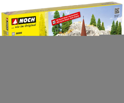 Noch 66906 HO Scale St. George Church w/Bell Sound Unit -- Laser-Cut Kit