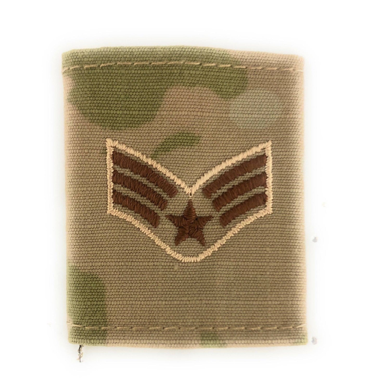 US Air Force E4 Senior Airman OCP Spice Brown Gore-Tex® Loop Rank