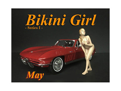 May Bikini Calendar Girl Figure for 1/18 Scale Models by American Diorama  free shipping USA