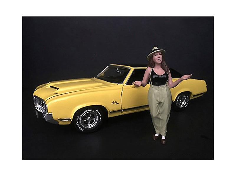 "Hanging Out II" Tanya Figurine for 1/18 Scale Models by American Diorama  free shipping USA