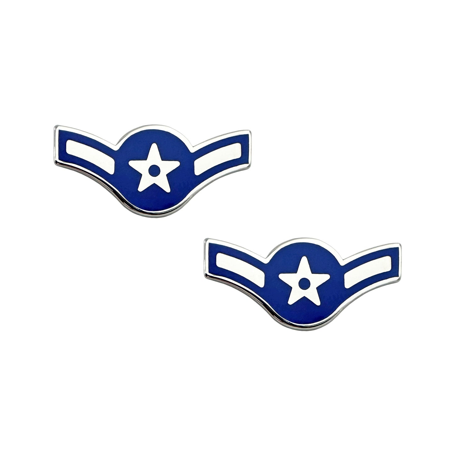 U.S. Air Force E2 Airman STA-BRITE® Pin-on (pair)