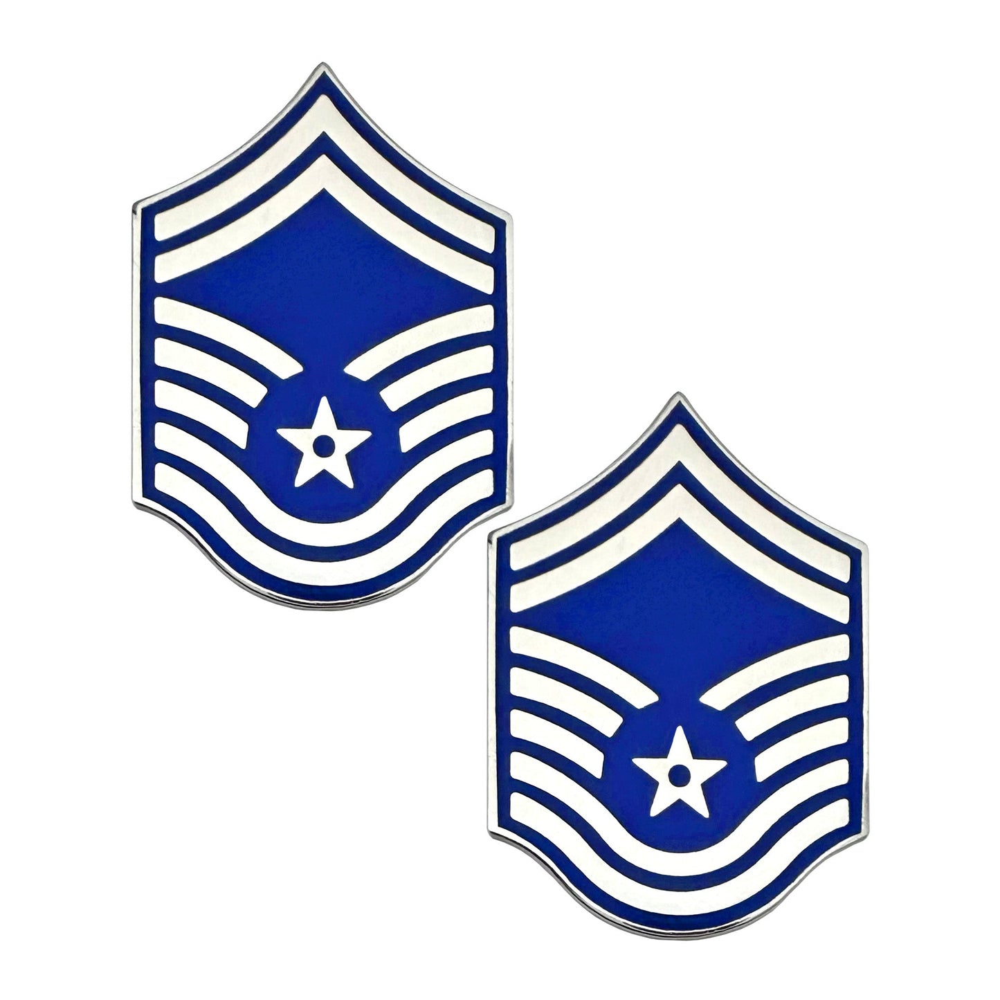 U.S. Air Force E8 Senior Master Sergeant STA-BRITE® Pin-on