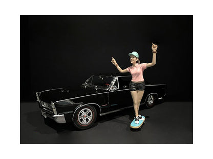 Skateboarder Figurine IV for 1/24 Scale Models by American Diorama  free shipping USA