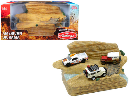"Trail Challenge" Resin Diorama for 1/64 Scale Models by American Diorama  free shipping USA