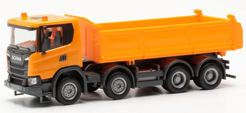 Herpa 316996 1/87 Scale Scania Xt17 Meiler 3-Way Dump Truck