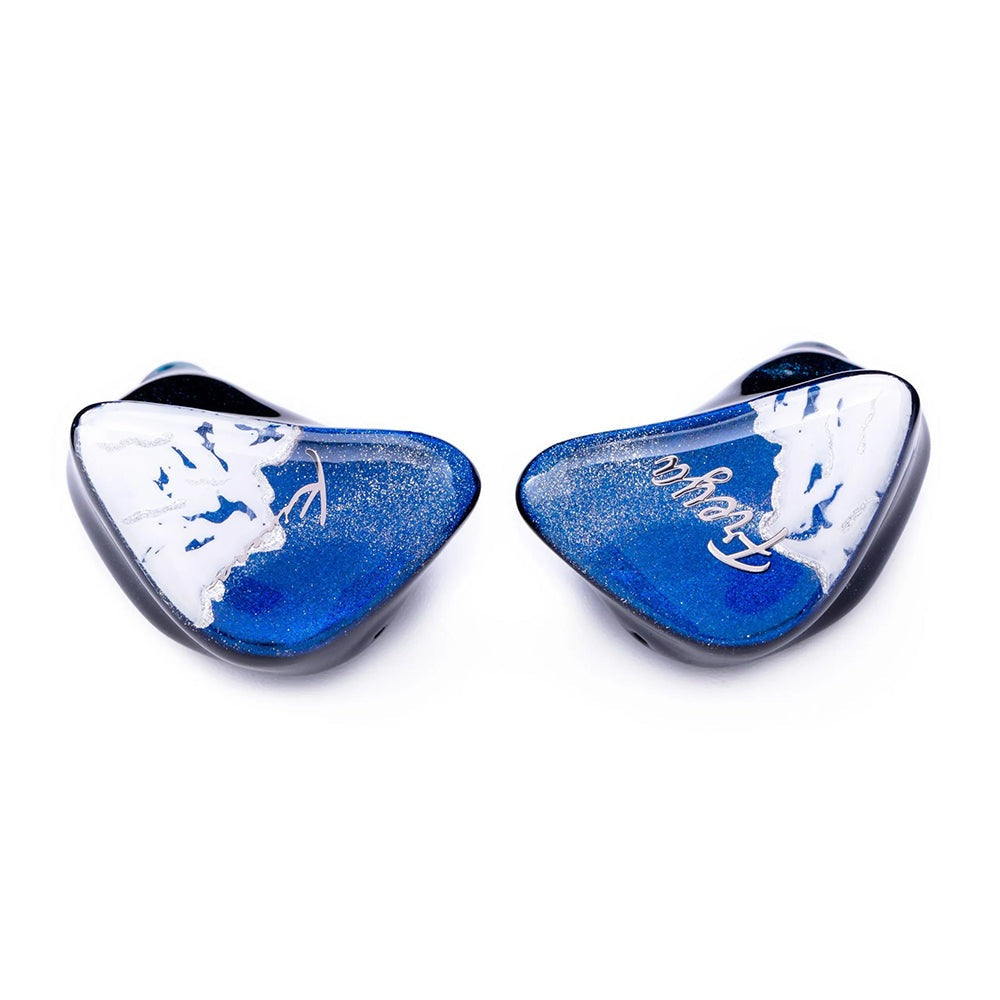 Kinera Freya IEMs - Blue Snow Mountain by Level Up Desks