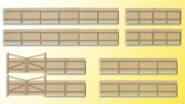 Kibri 38625 1/87 Scale Wooden Fence