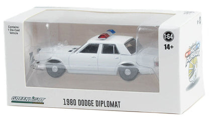Greenlight 43006-B 1/64 1980-89 Dodge Diplomat Police, Light Bar