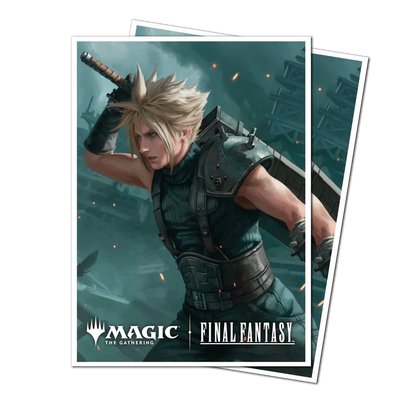 Magic: The Gathering®—FINAL FANTASY™ Cloud, Planet's Champion 105ct APEX DECK PROTECTOR® Sleeves