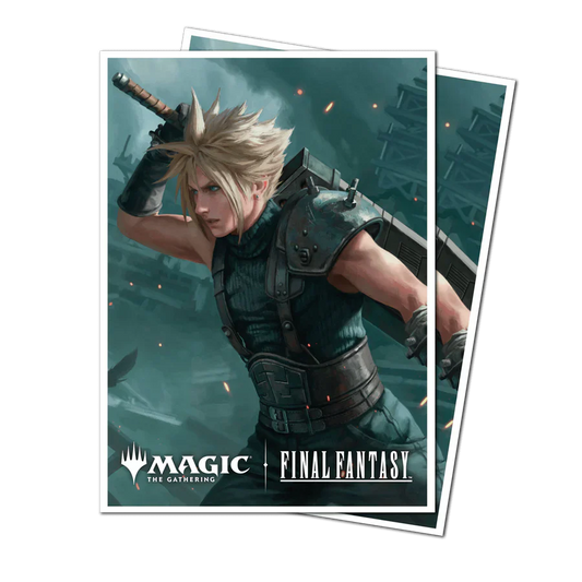 Magic: The Gathering®—FINAL FANTASY™ Cloud, Planet's Champion 105ct APEX DECK PROTECTOR® Sleeves