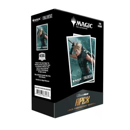 Magic: The Gathering®—FINAL FANTASY™ Cloud, Planet's Champion 105ct APEX DECK PROTECTOR® Sleeves