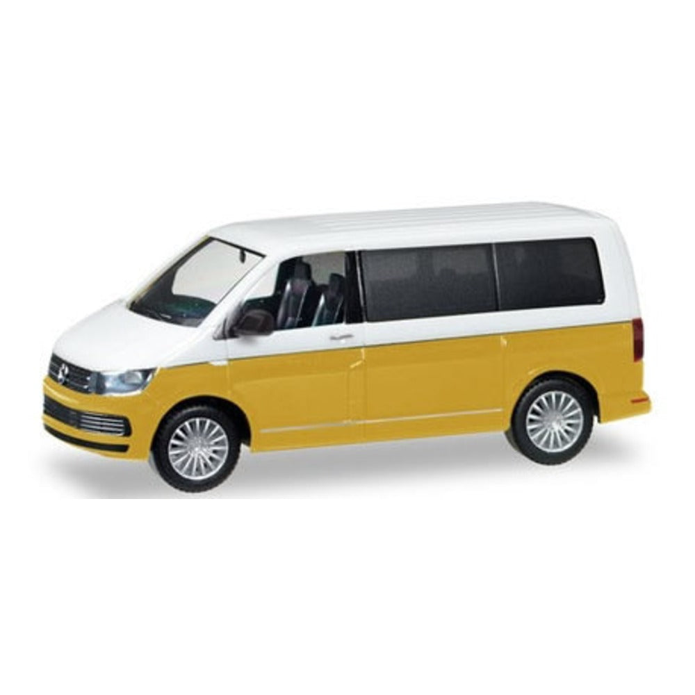 Herpa 38730 HO Scale Volkswagen T6 Passenger Van - Assembled -- Various Metallic Colors