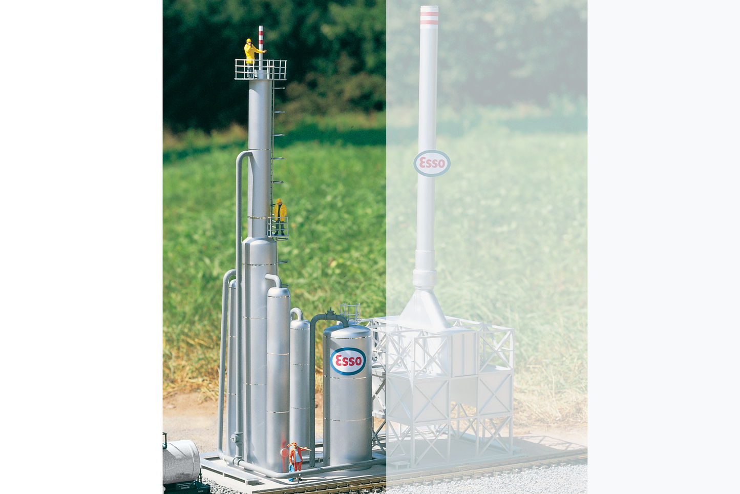 Piko 62047 G Scale Refinery Cracking Plant, Building Kit