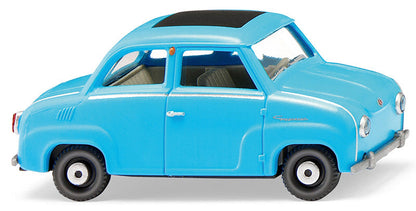Wiking 018498 1/87 Glas Goggomobil, Ice Blue