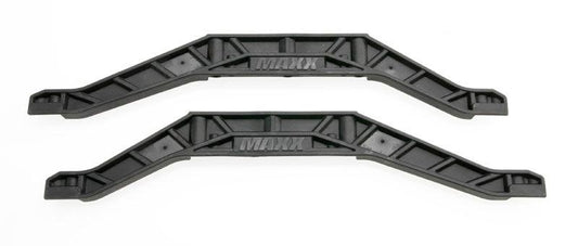 Traxxas 3921 Lower Chassis Braces (2) Black 1/10 E-Maxx