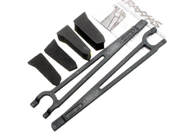 Traxxas 3927X Tall Multi Cell Pack Battery Hold Downs (2) E-Maxx