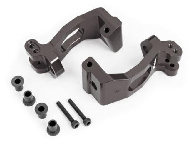 Traxxas 9532A Caster blocks Aluminum, Dark titanium-anodized Sledge (TRA9532A)